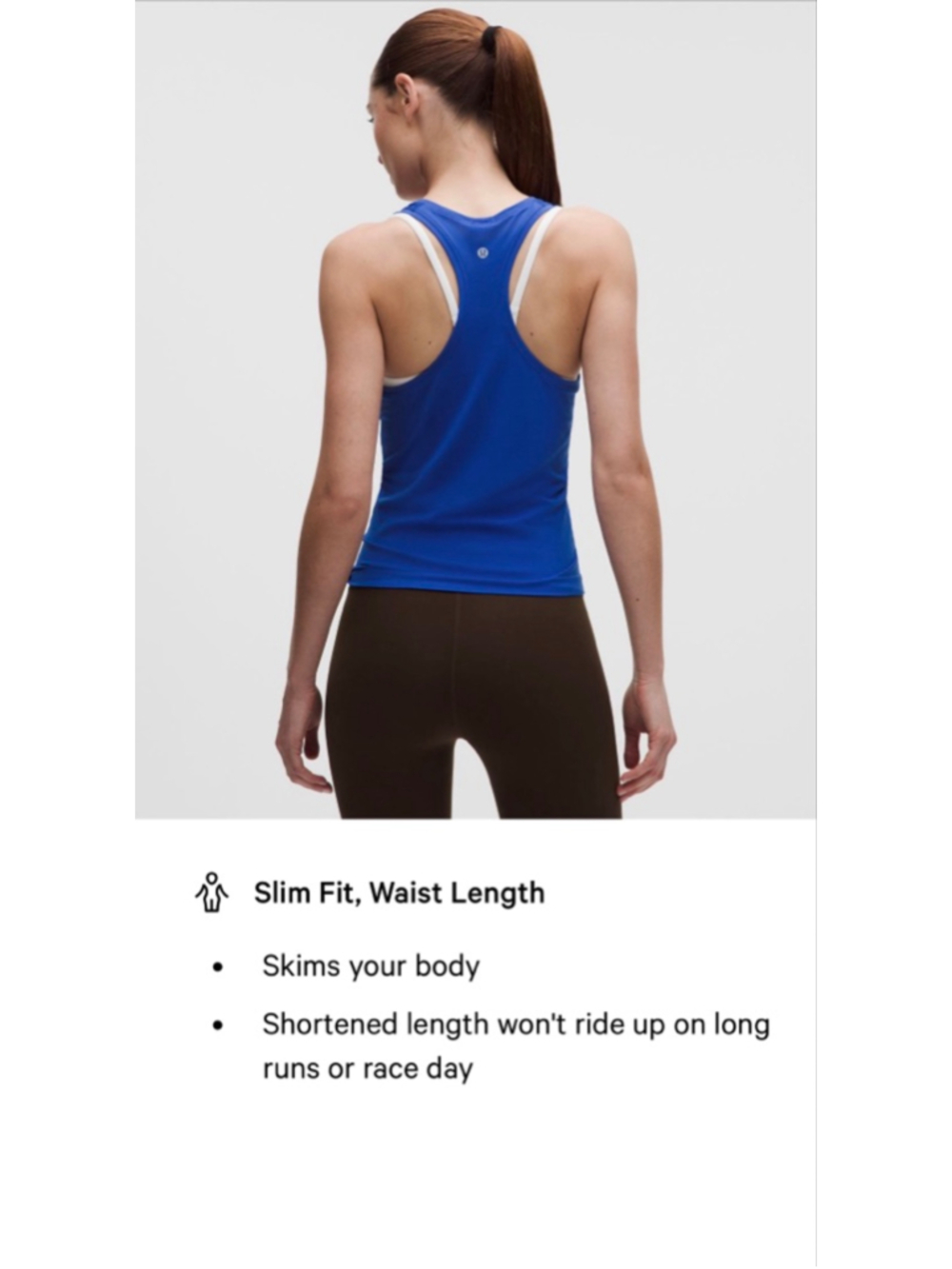 Lululemon Swiftly Tech Racerback Tank 2.0 Waist Length Ripened Raspberry SZ 8 - Picture 8 of 9